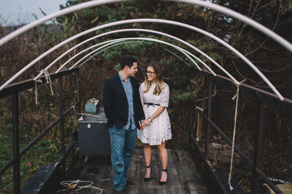 mr tree farm engagement photography in columbus ohio