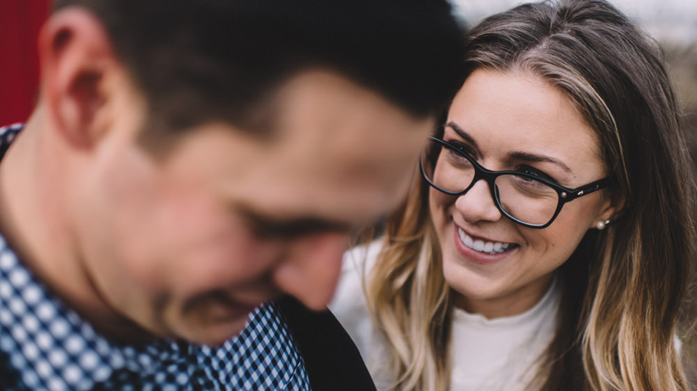 columbus engagement photography at mr tree farm