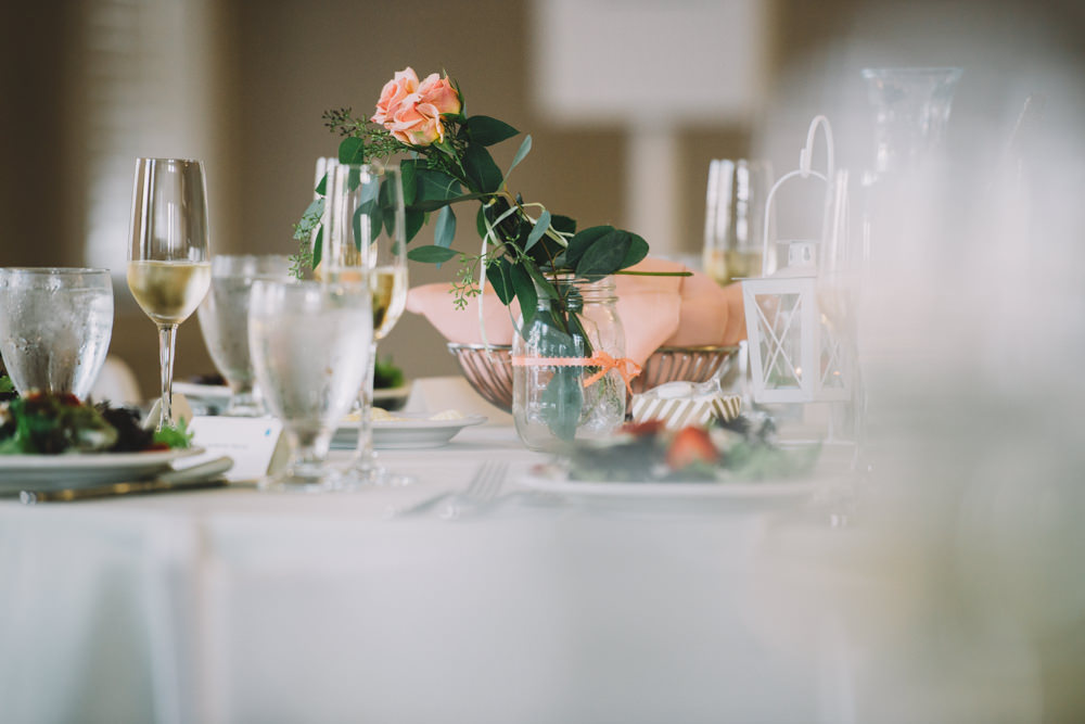 table settings at station 67 wedding photography in columbus ohio