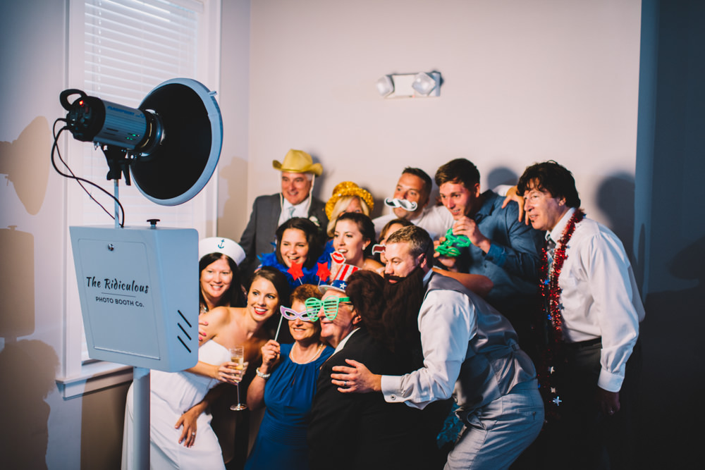 The Ridiculous Photo Booth at station 67 wedding