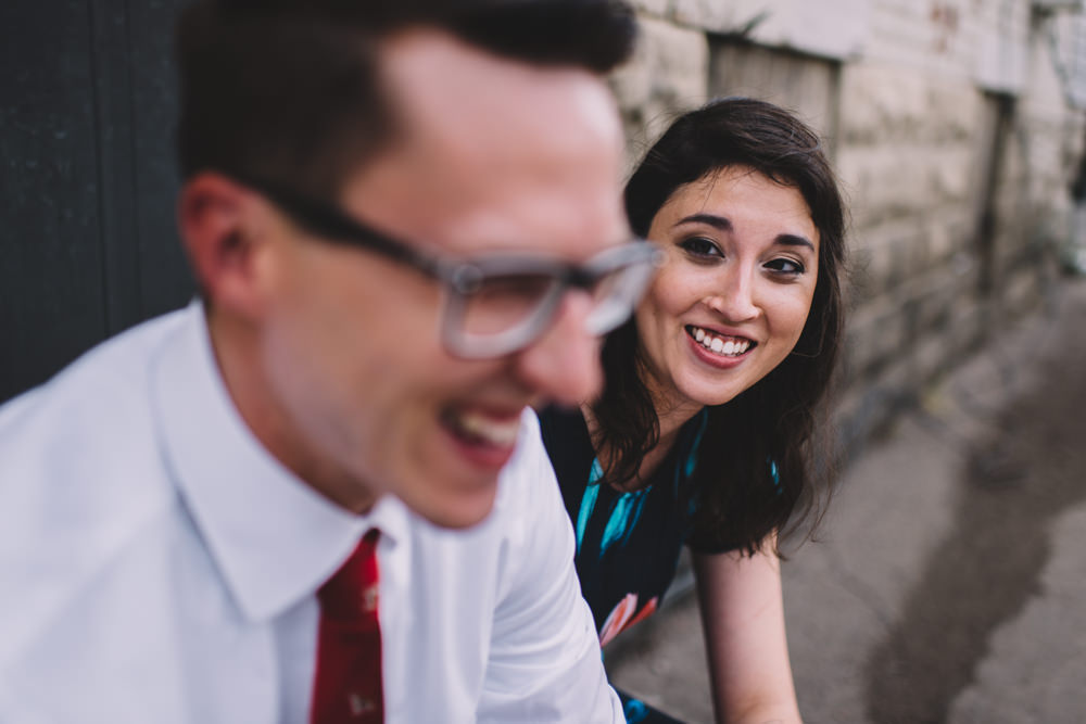 Columbus engagement photography at Ohio State