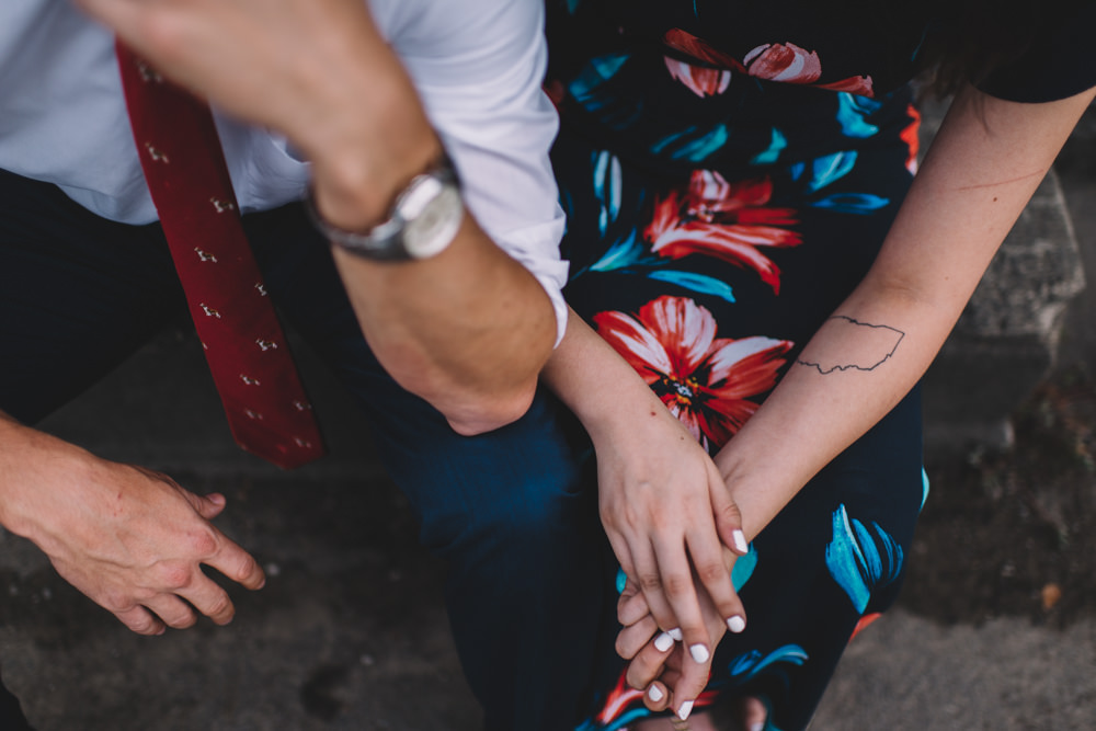 Columbus engagement photography at Ohio State