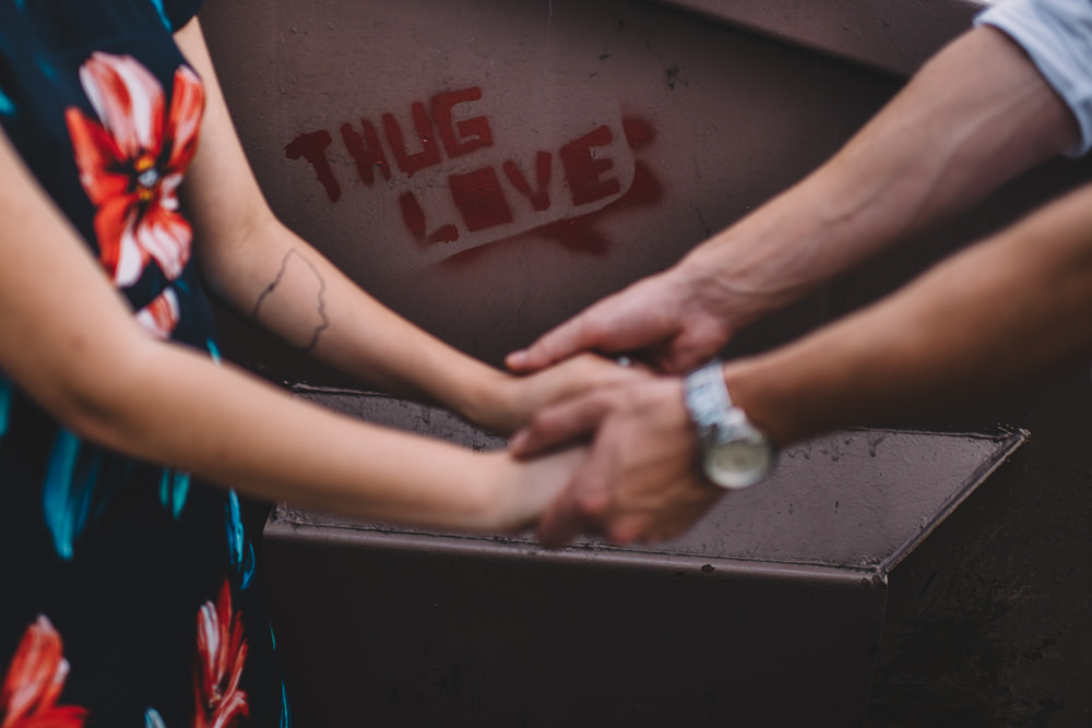 Columbus engagement photography at Ohio State