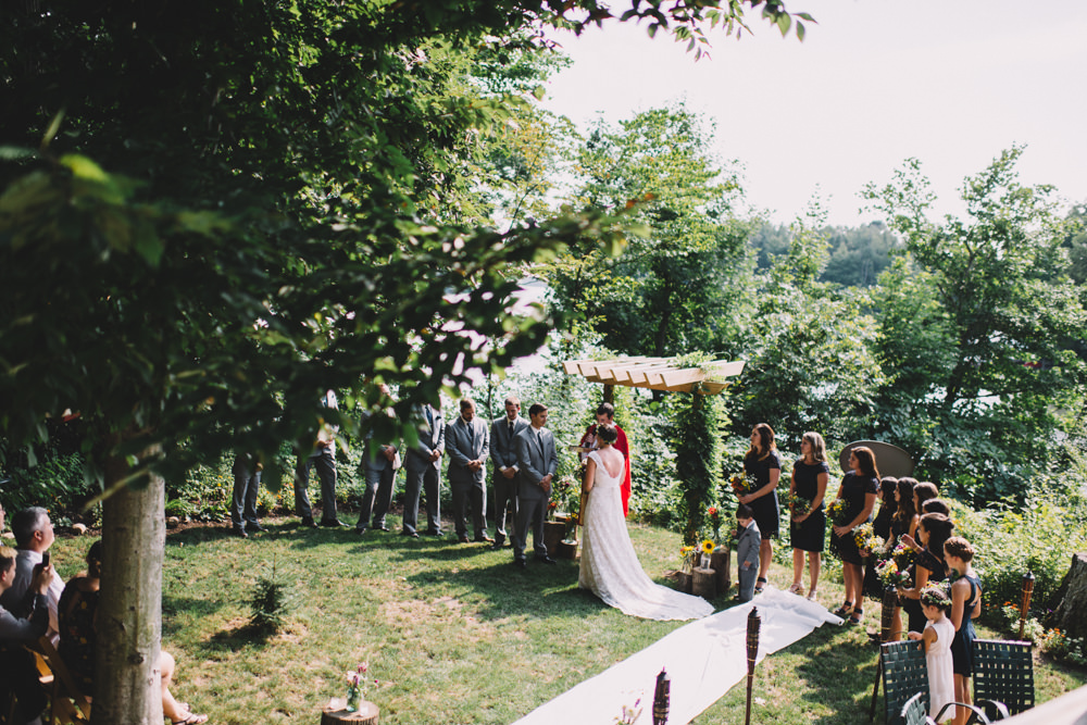 Candlewood Lake Backyard Wedding Photography Mount Gilead