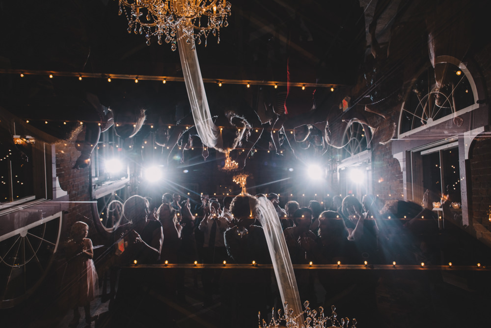 creative reception photography at a via vecchia winery jewish wedding photography