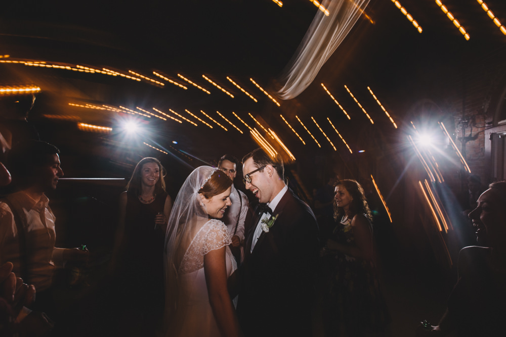 wild dance party at a via vecchia winery jewish wedding photography