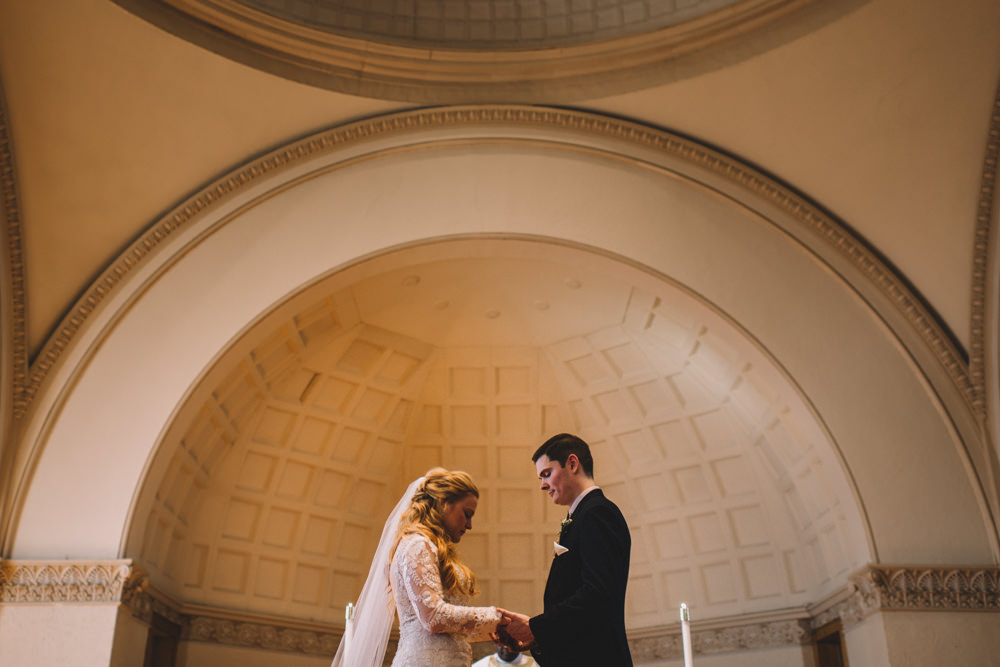 St. Francic of Assisi wedding in Columbus ohio 