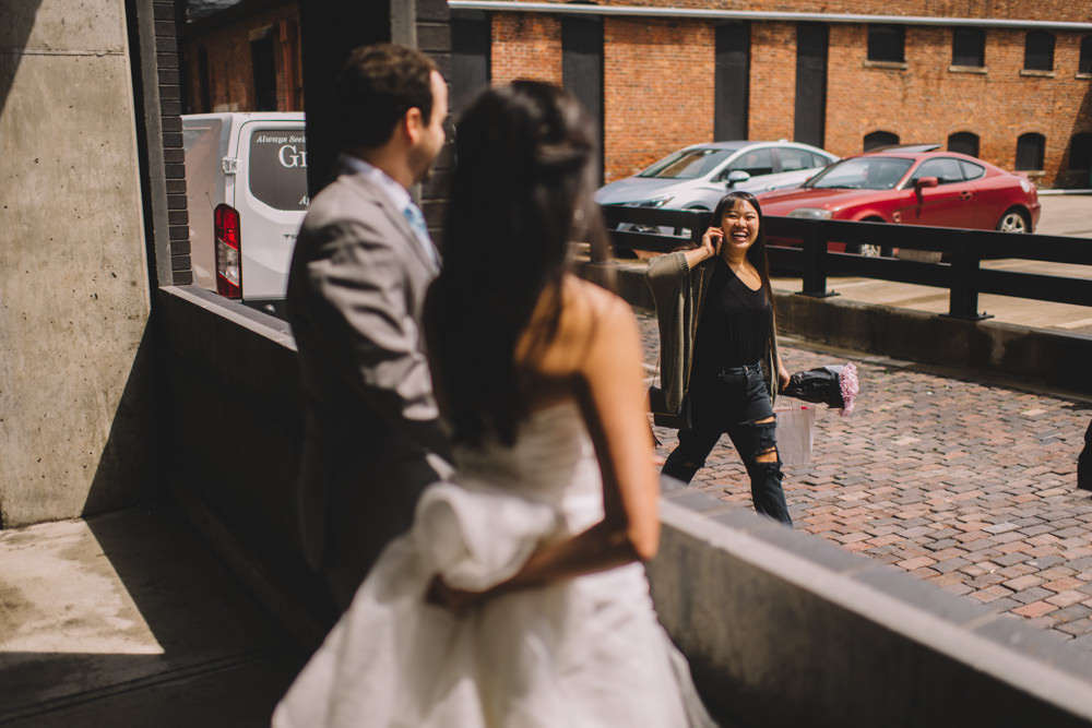 Short North wedding photography in columbus ohio