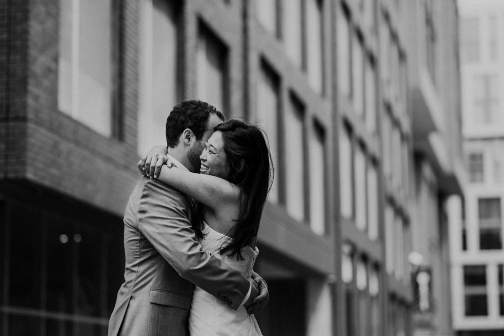 Short North wedding photography in columbus ohio