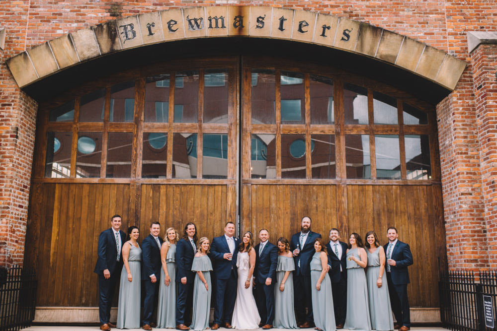 Intimate Brewmasters Gate Wedding Photography in Columbus Ohio