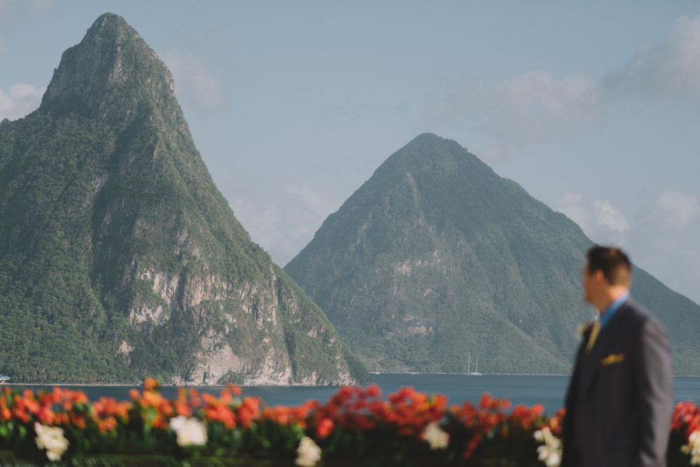 Jade Mountain St Lucia wedding photography