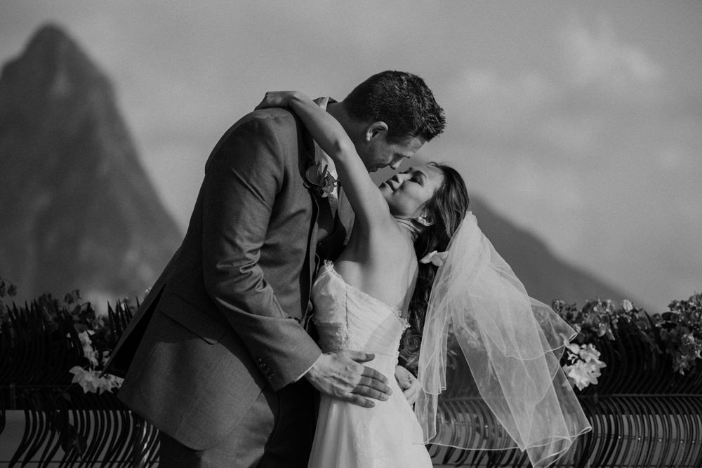 Jade Mountain St Lucia wedding photography