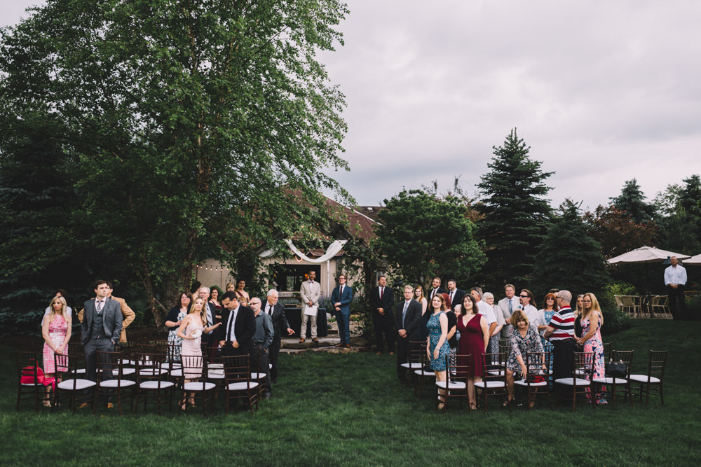Intimate Wedding photography at Thorncreek Winery