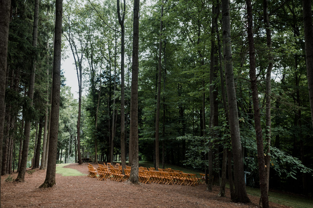 Chardon Ohio outdoor farm wedding