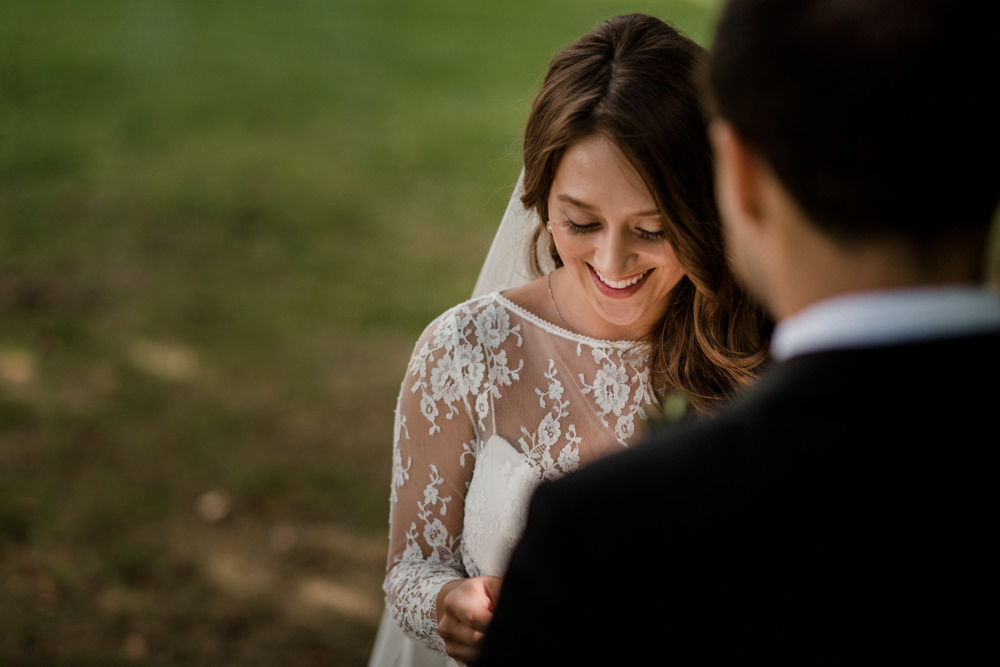 Chardon Ohio outdoor farm wedding