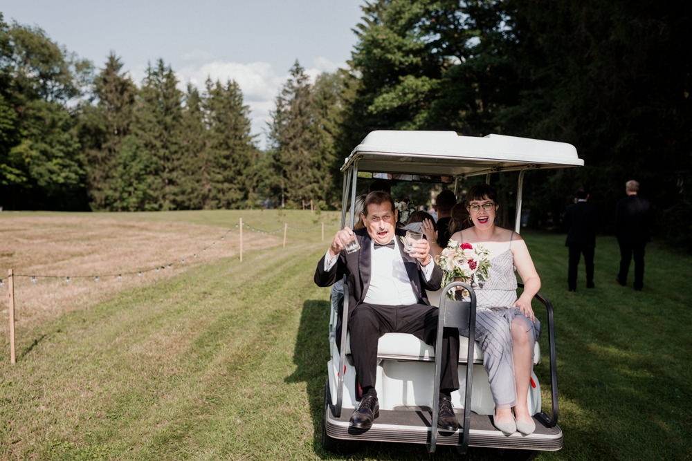 Chardon Ohio outdoor farm wedding