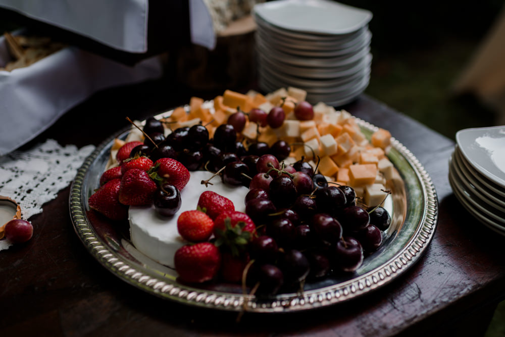 Chardon Ohio outdoor farm wedding