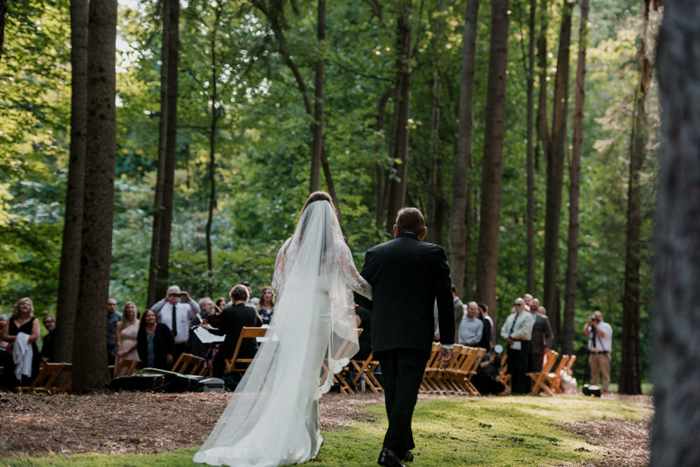 Chardon Ohio outdoor farm wedding