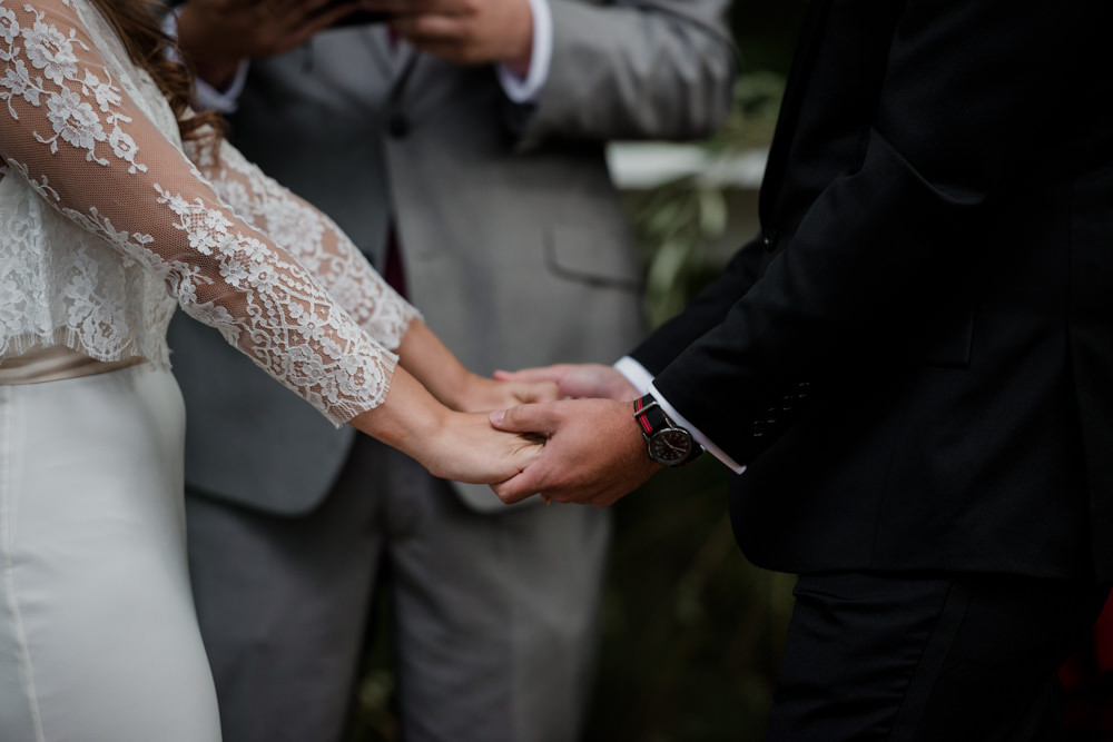 Chardon Ohio outdoor farm wedding