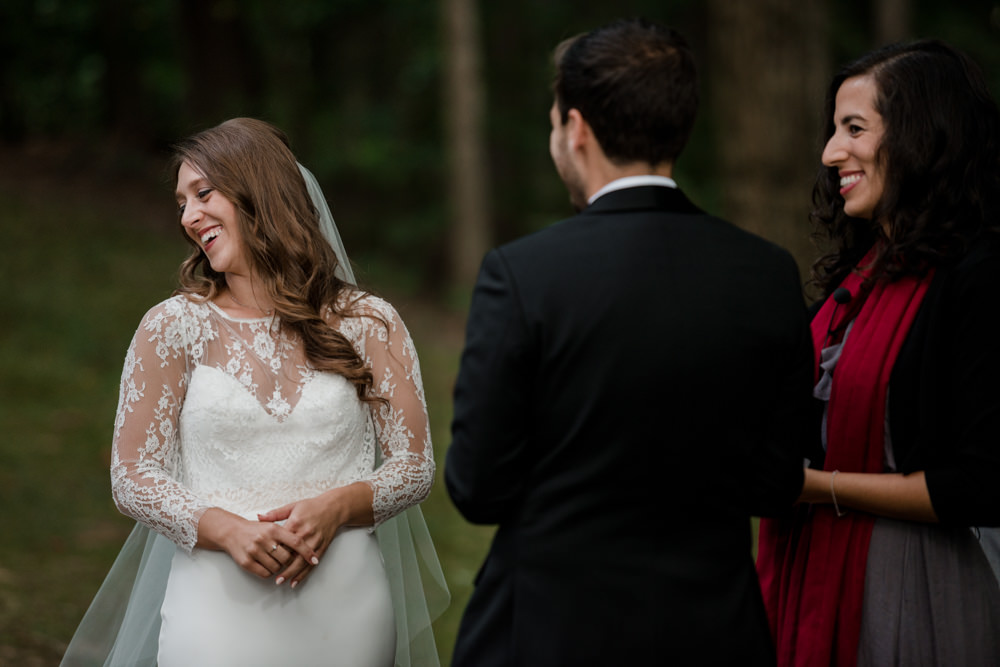 Chardon Ohio outdoor farm wedding