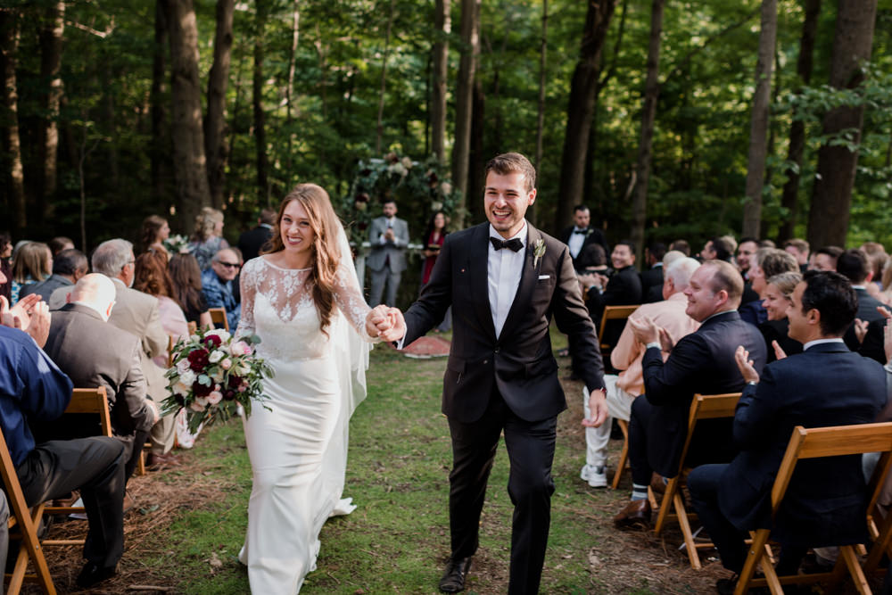 Chardon Ohio outdoor farm wedding