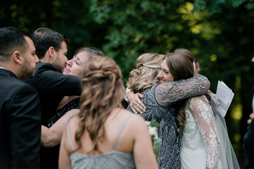 Chardon Ohio outdoor farm wedding