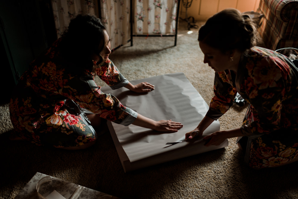 Chardon Ohio outdoor farm wedding