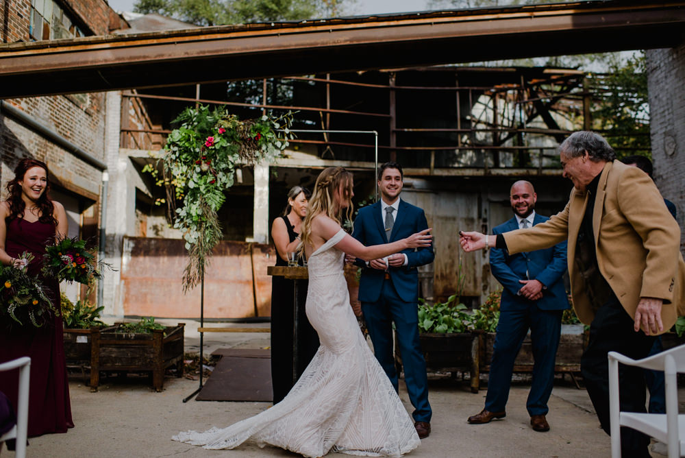 Warehouse Wedding Photography at Strongwater Food and Spirits in Columbus, Ohio