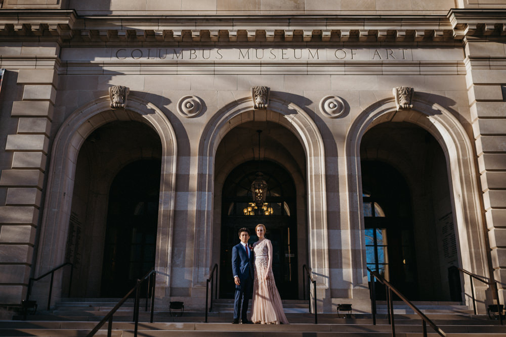 Columbus Museum of Art Wedding Photography