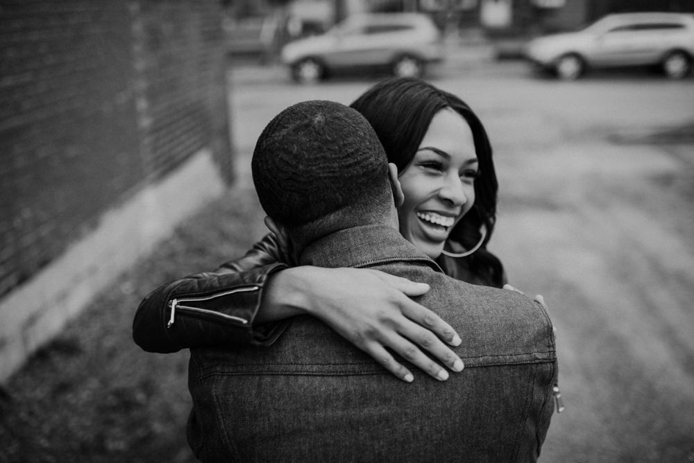 Columbus Engagement Photographer in Merion Village