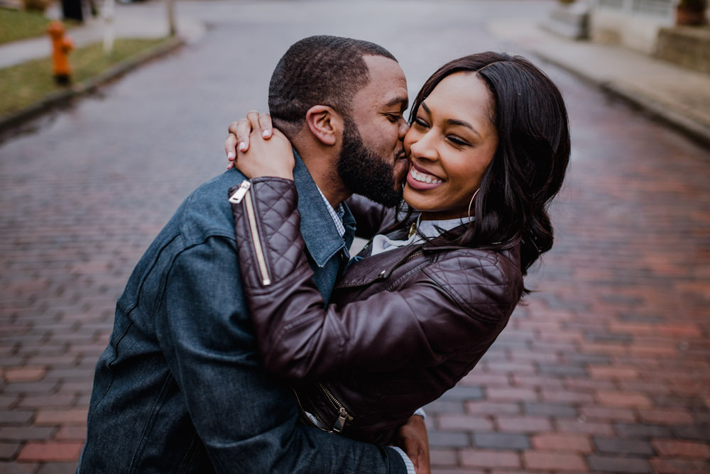 Columbus Engagement Photographer in Merion Village