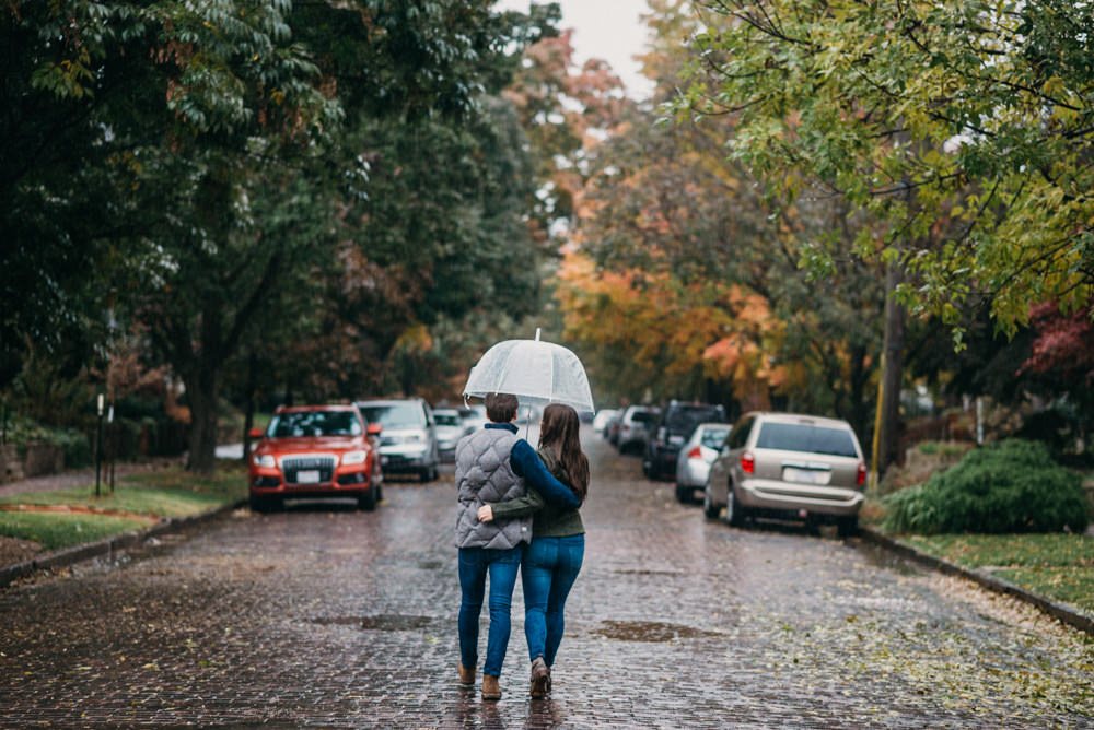 German Village Engagement Photography