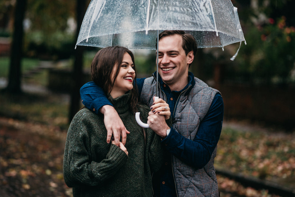 German Village Engagement Photography