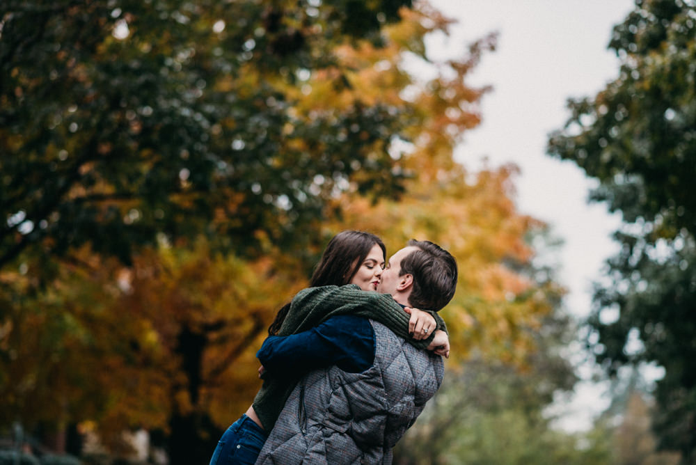 German Village Engagement Photography