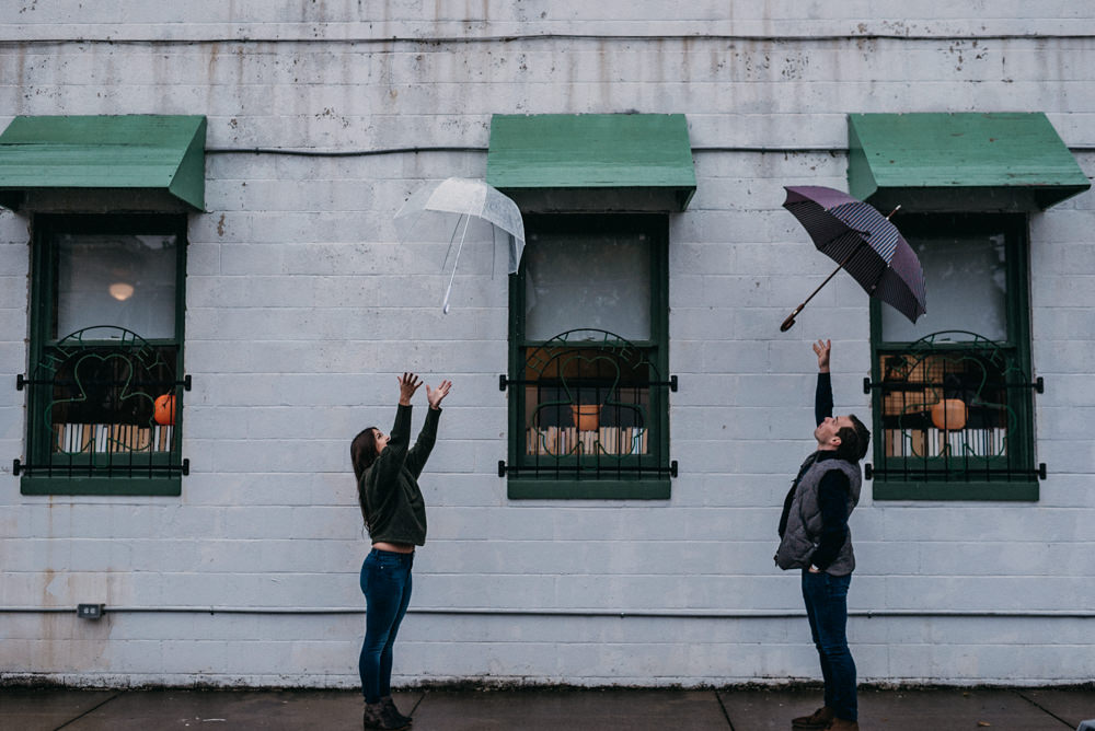 German Village Engagement Photography