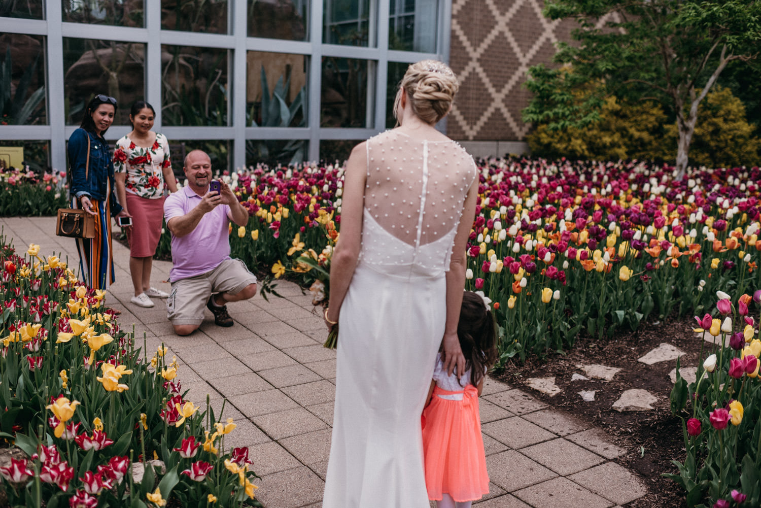 Franklin Park Conservatory Palm House Wedding Photographer