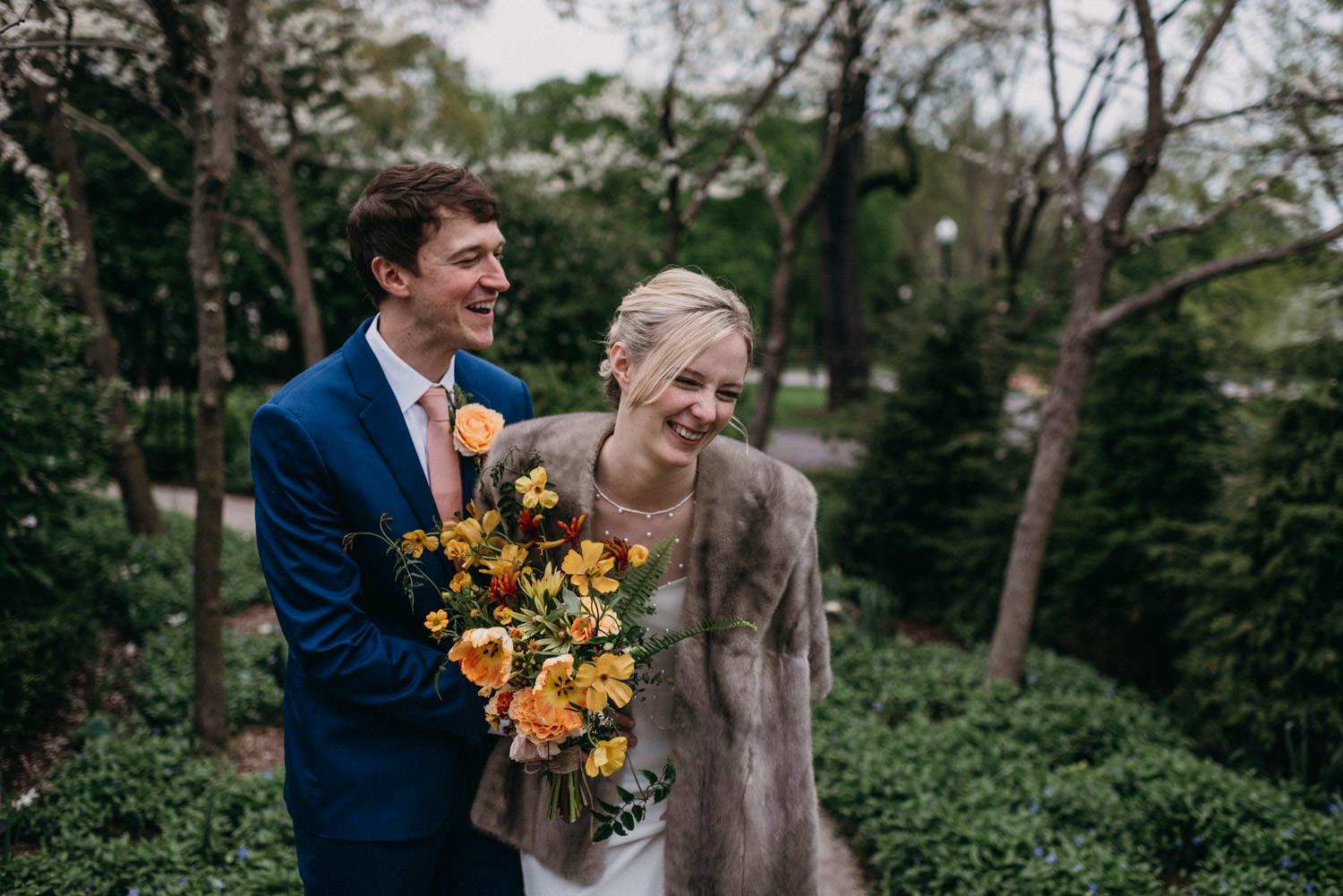 Franklin Park Conservatory Palm House Wedding Photographer