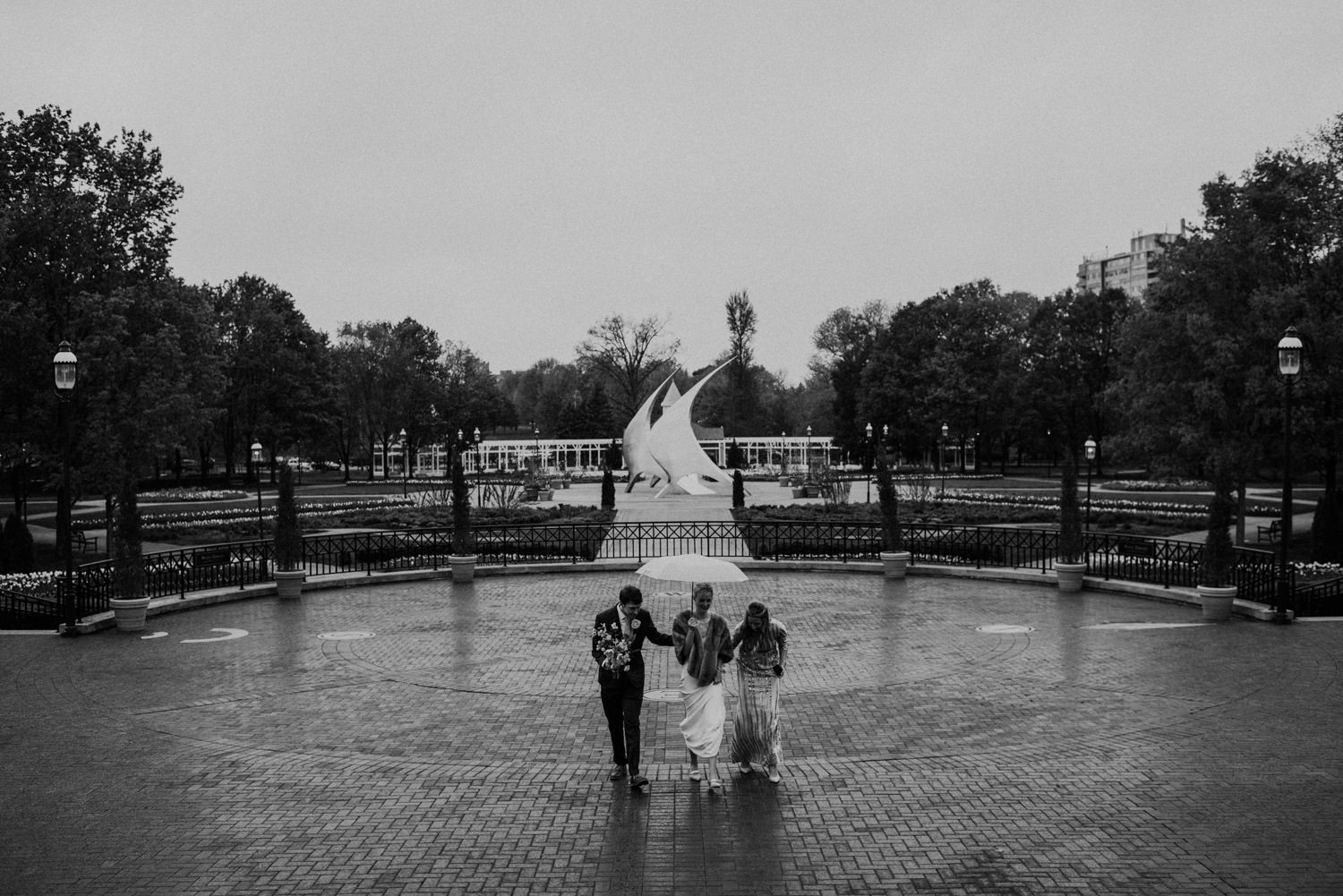 Franklin Park Conservatory Palm House Wedding Photographer