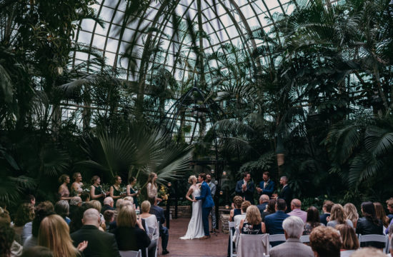 Franklin Park Conservatory Palm House Wedding Photographer