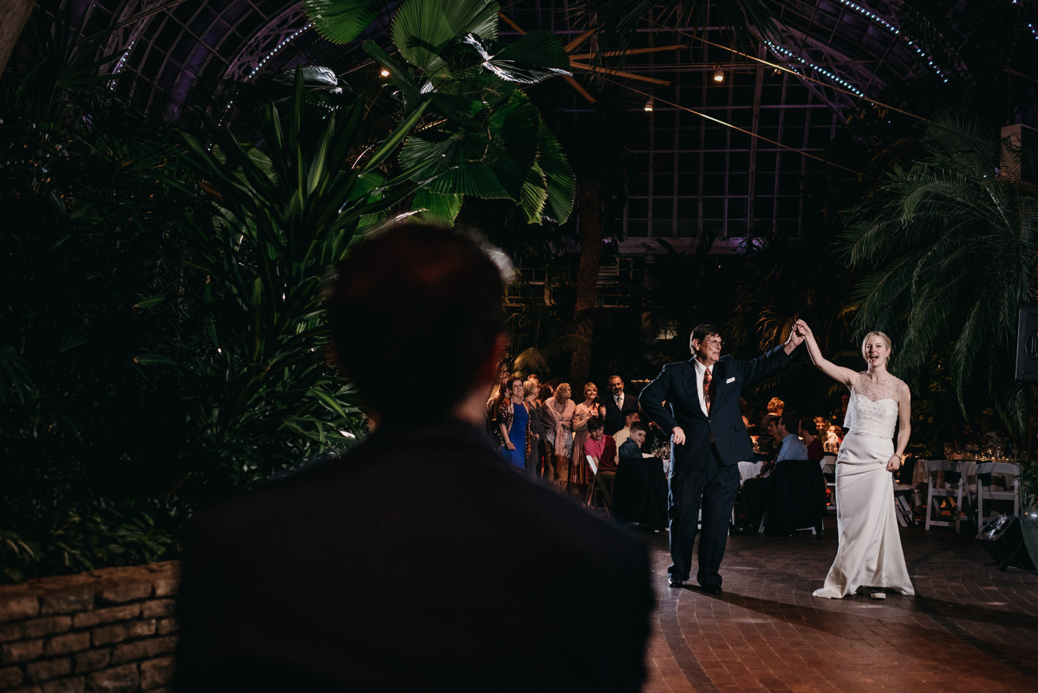 Franklin Park Conservatory Palm House Wedding Photographer