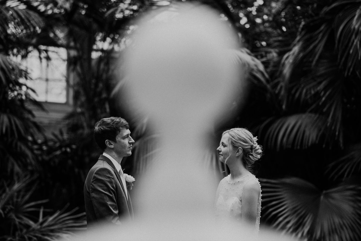 Franklin Park Conservatory Palm House Wedding Photographer