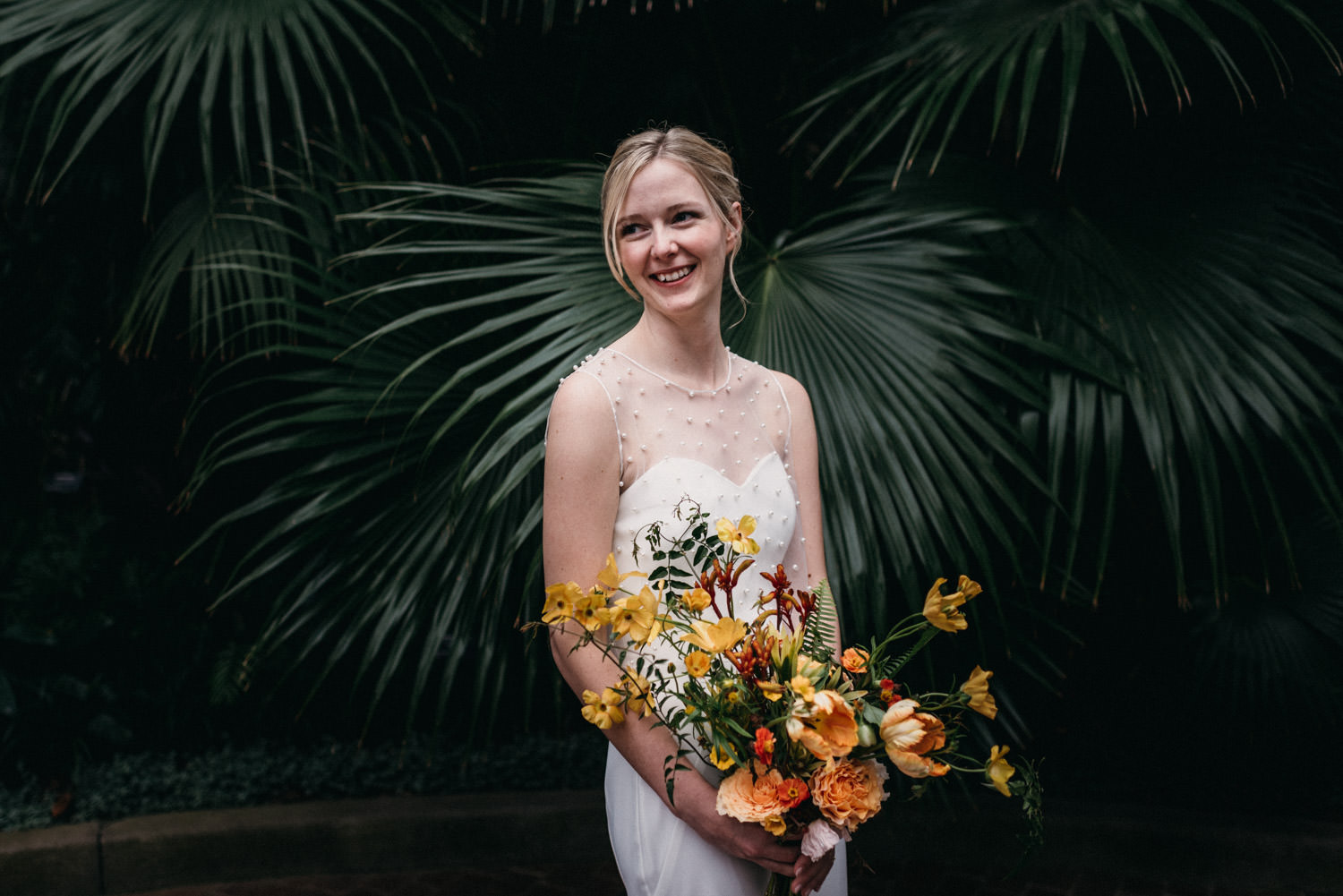 Franklin Park Conservatory Palm House Wedding Photographer