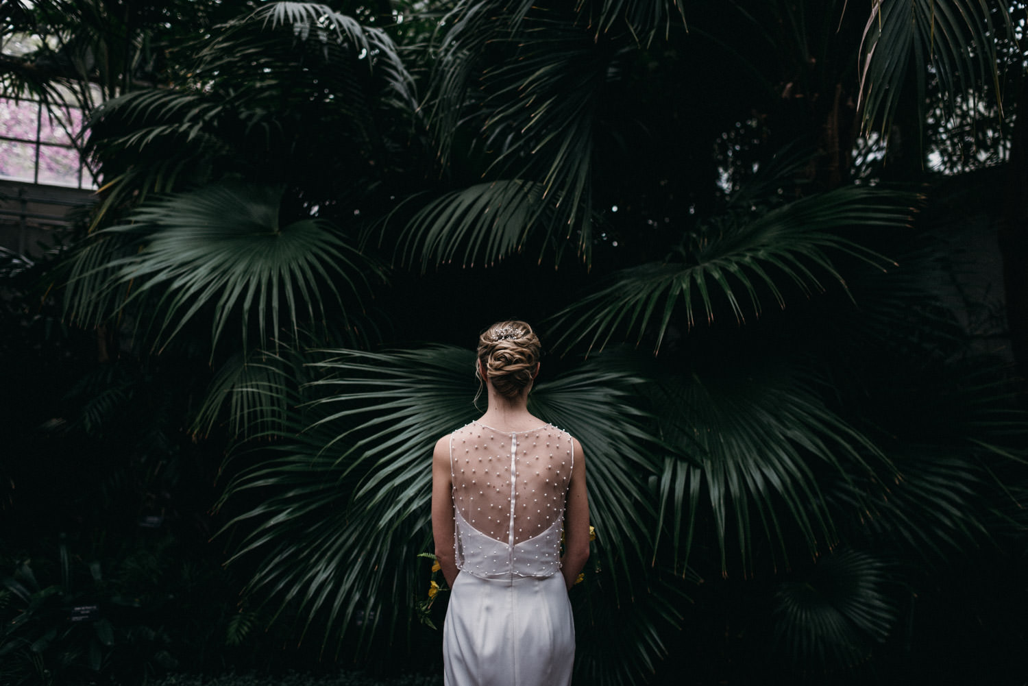 Franklin Park Conservatory Palm House Wedding Photographer