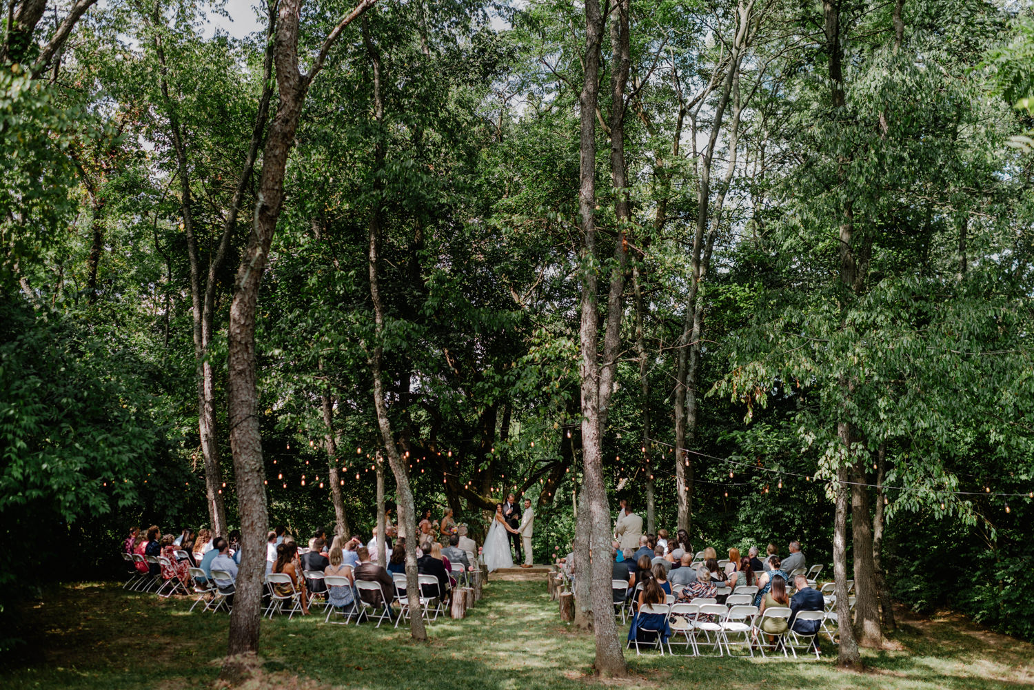 Columbus backyard Wedding Photographer