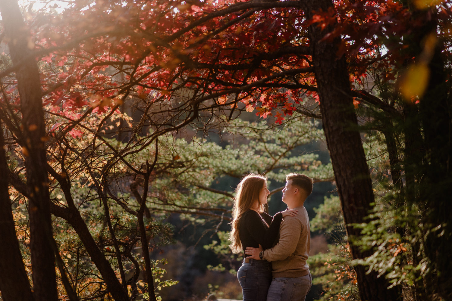 Hocking Hills Engagement Photographer